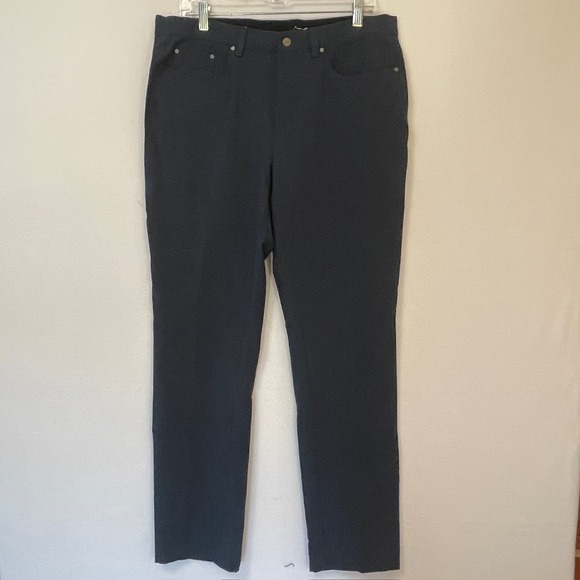 Greg Norman Men's Golf Performance Stretch Fabric Classic‎ Fit Pant Navy 34x34 - Picture 1 of 4